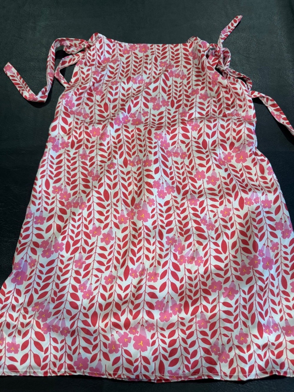 Anthropologie Lobo. Rosa Mini Dress Pink Red White Floral Medium